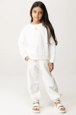 Pantaloni Embossed