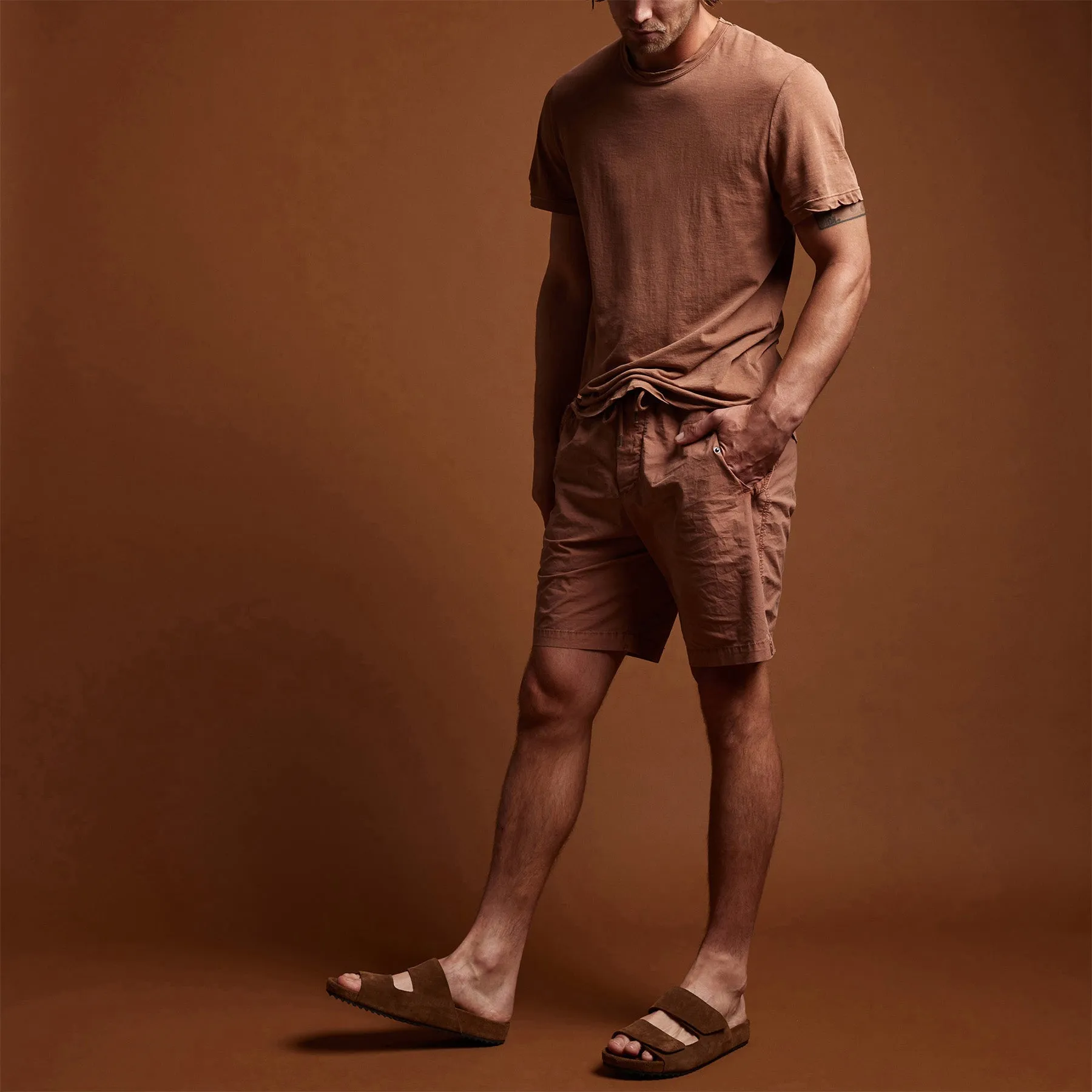 Parachute Flight Short - Nutmeg Pigment