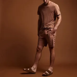 Parachute Flight Short - Nutmeg Pigment