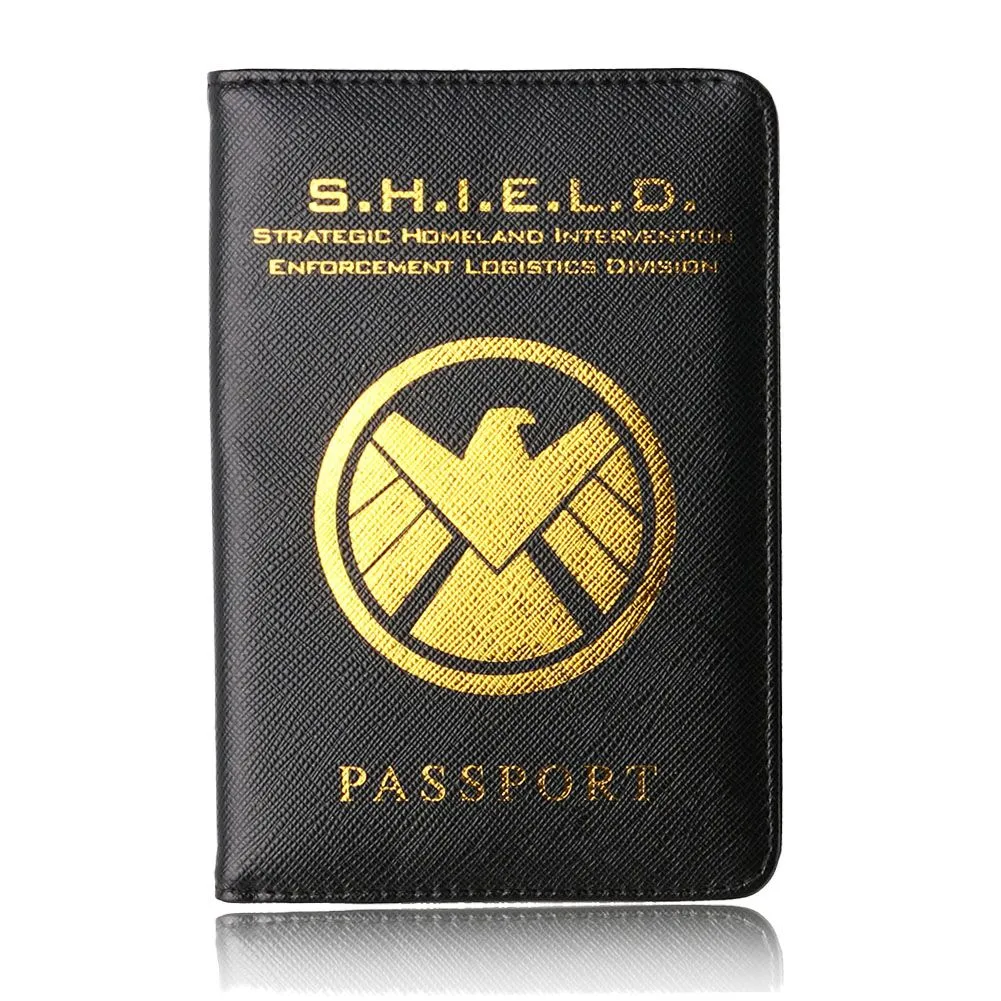 Passport Cover Harry Potter Travel Case Wallet Hogwarts Credit Card Case