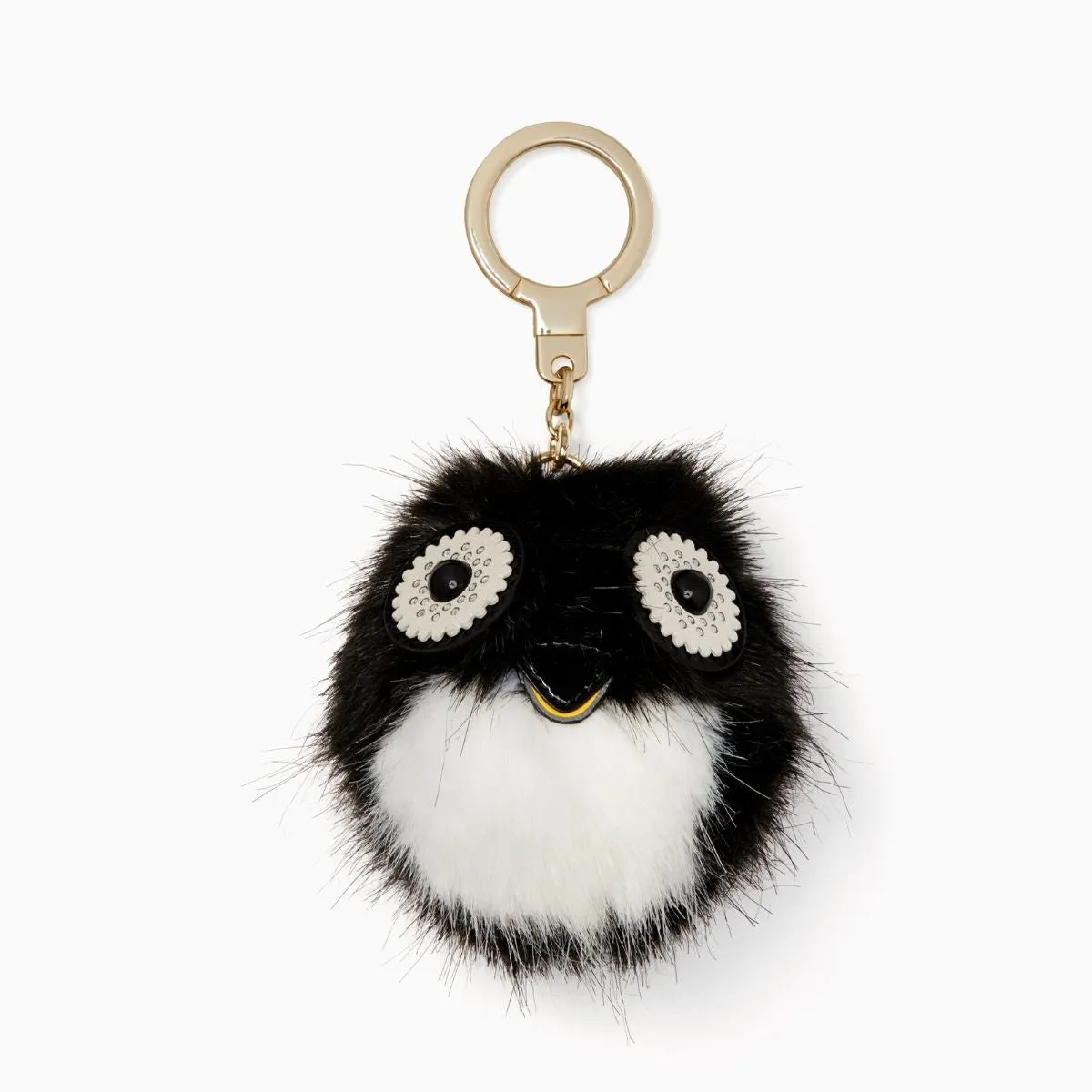 Penguin Pouf Keychain