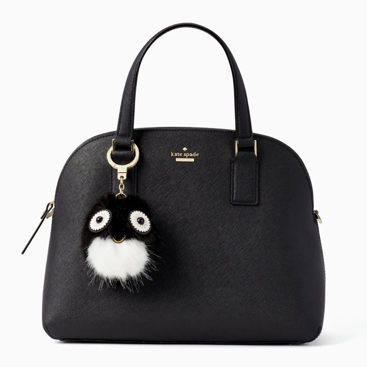 Penguin Pouf Keychain
