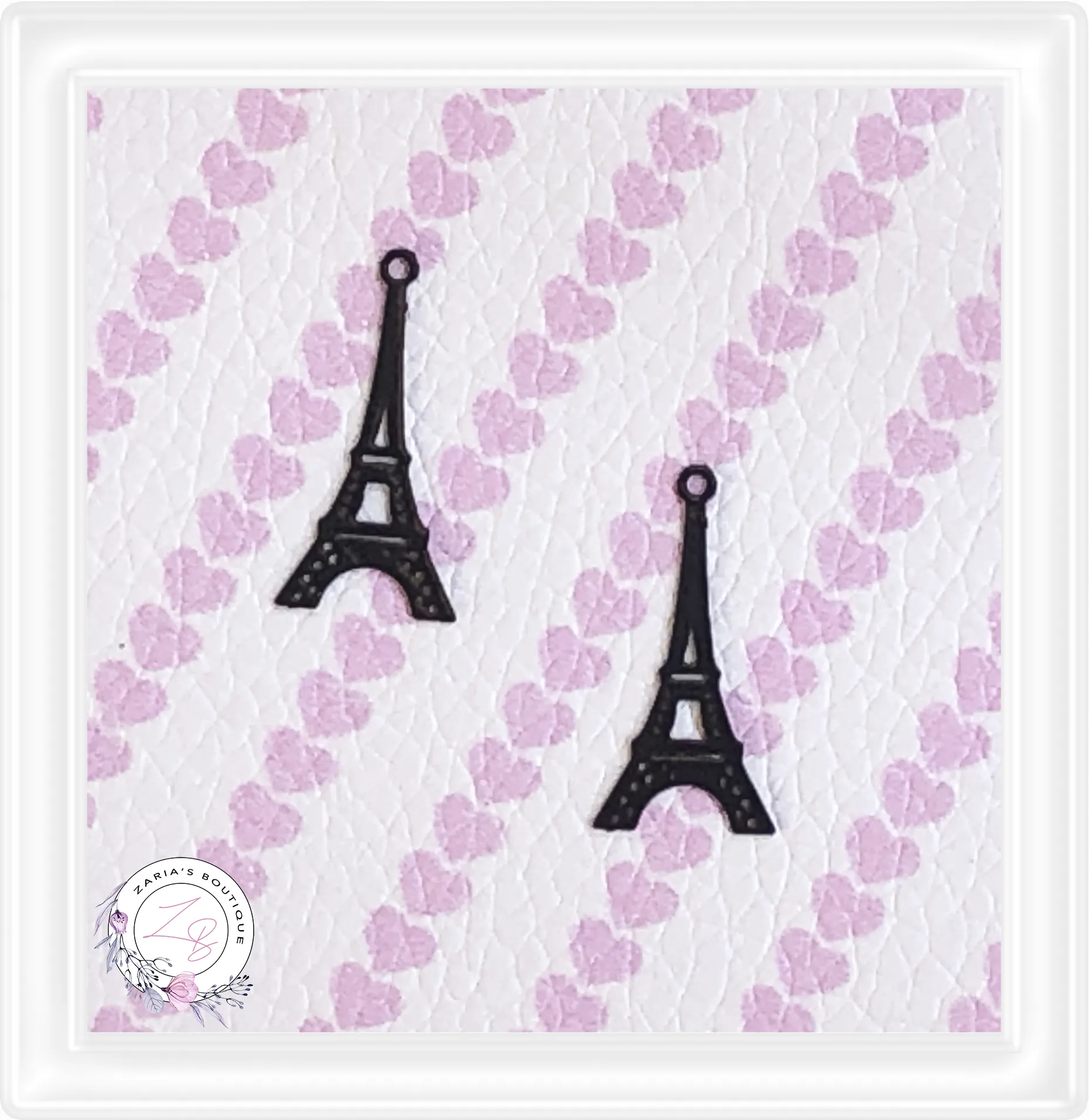 ⋅ Perfectly Parisian  ⋅ Custom Printed Premium Vegan Faux Leather