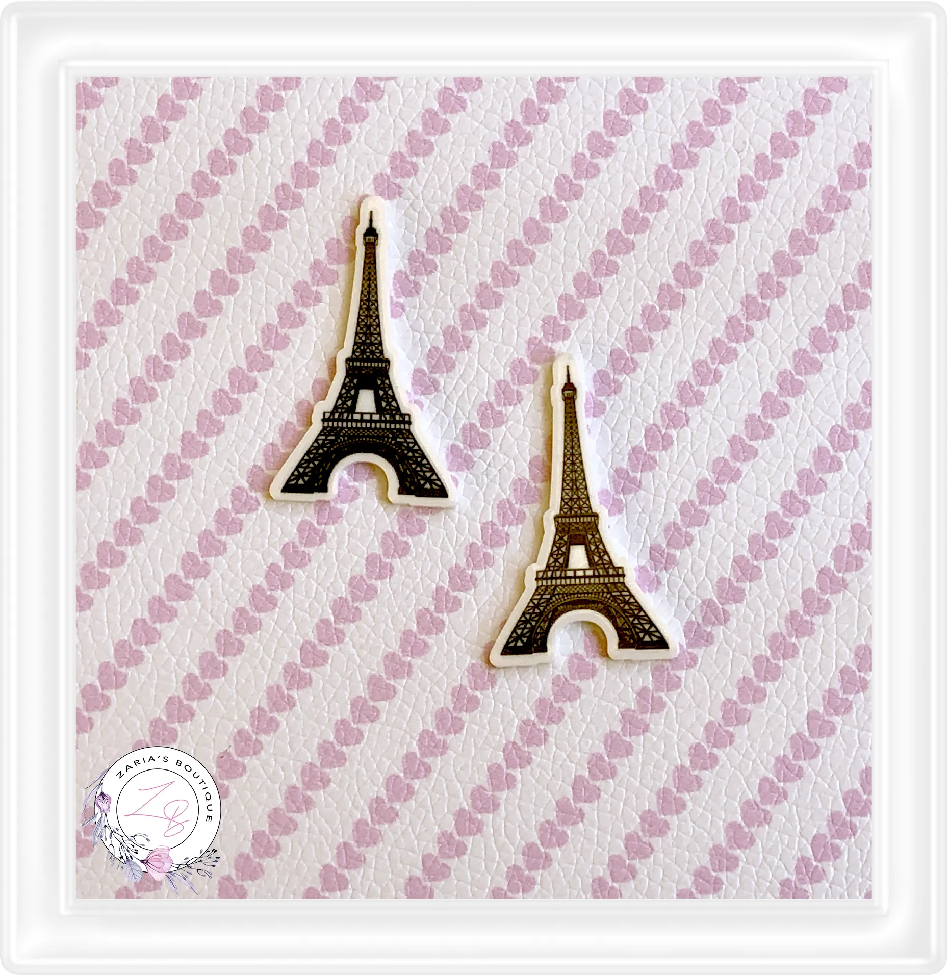 ⋅ Perfectly Parisian  ⋅ Custom Printed Premium Vegan Faux Leather