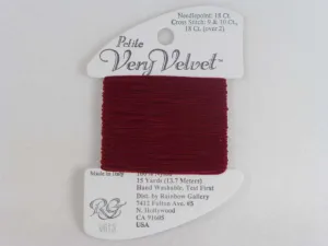 Petite Very Velvet V613 Burgundy