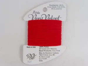 Petite Very Velvet V631 Christmas Red