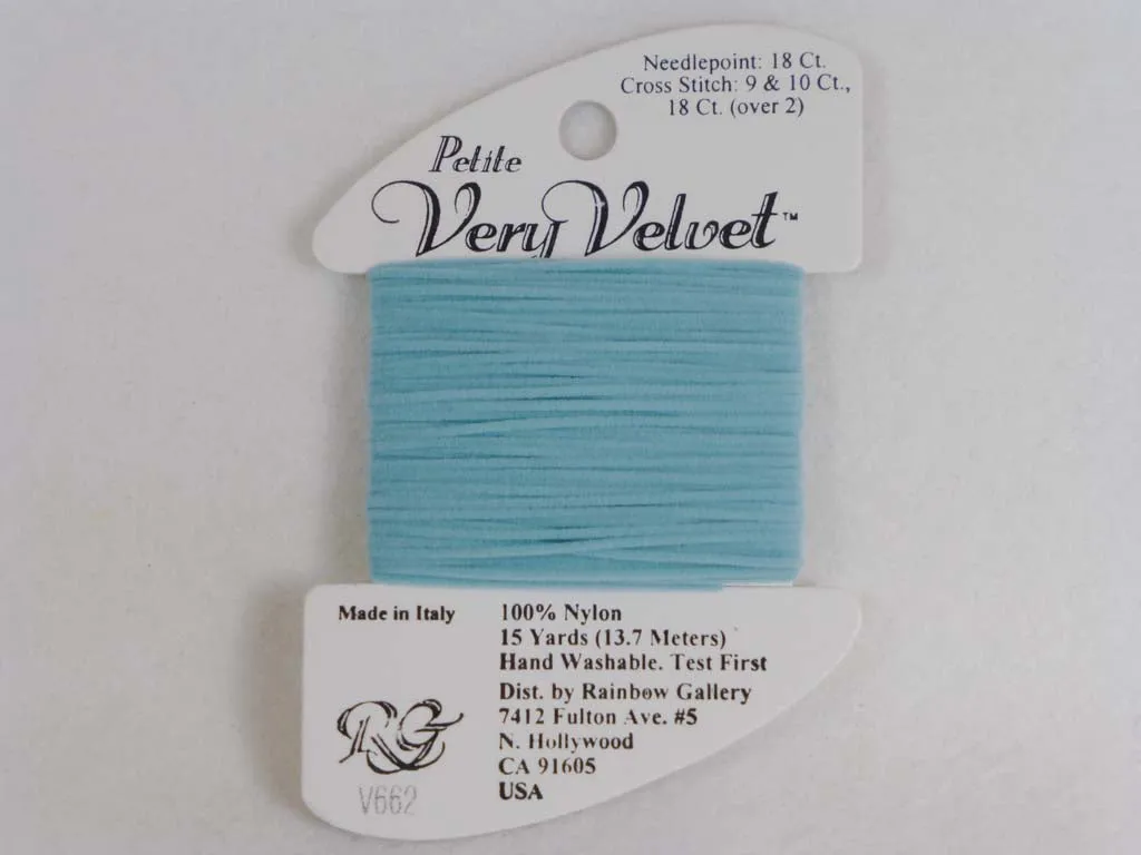 Petite Very Velvet V662 Green Aqua