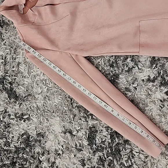 PHILOSOPHY SALMON PINK WOMEN'S JACKET SIZE S,BRAND NEW, FAUX LEATHER
