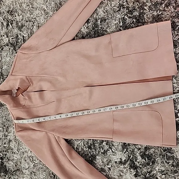 PHILOSOPHY SALMON PINK WOMEN'S JACKET SIZE S,BRAND NEW, FAUX LEATHER