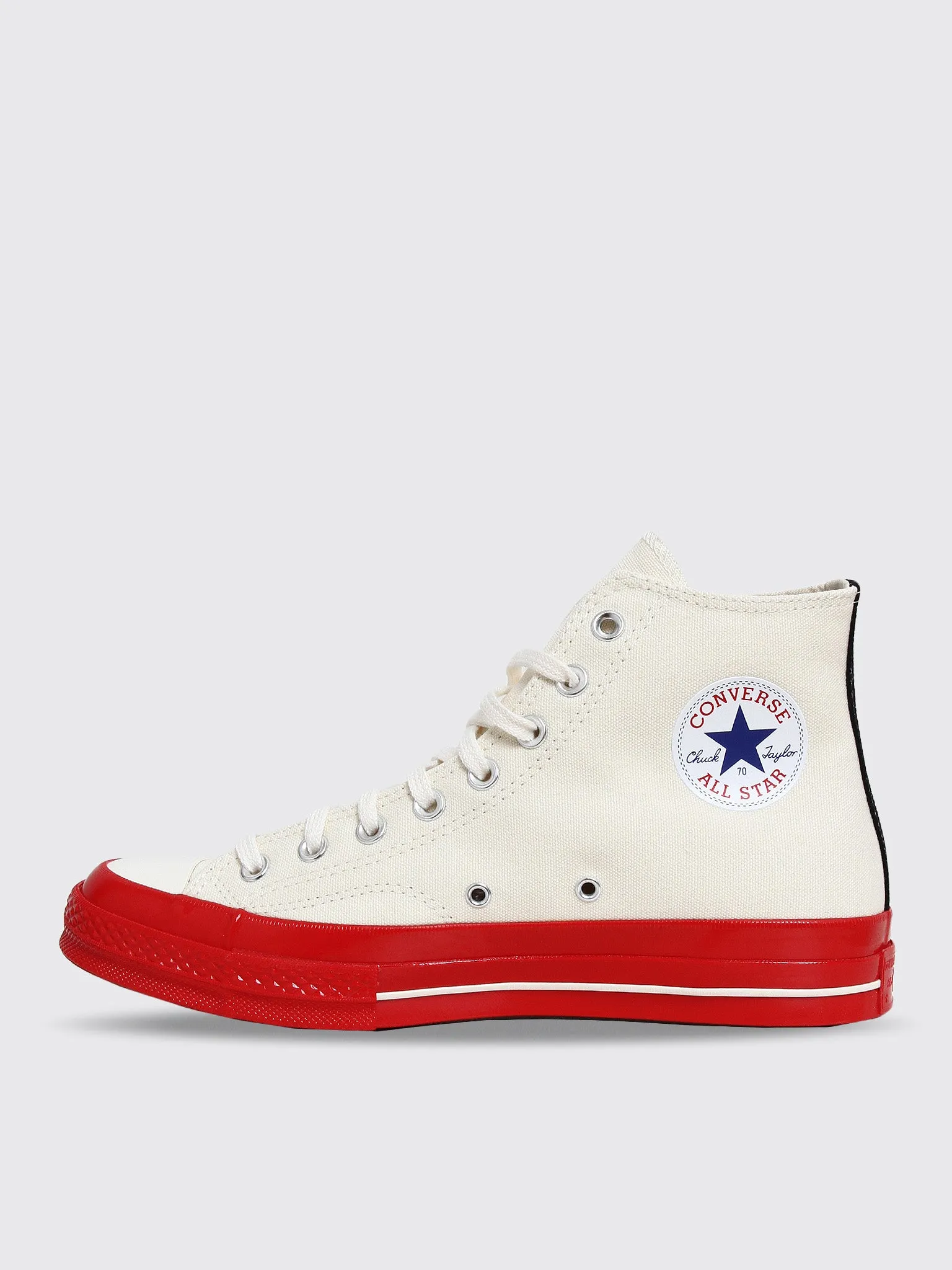 Play Comme Des Garcons Converse Red Sole