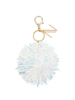 Pom Pom Keychain - Iridescent