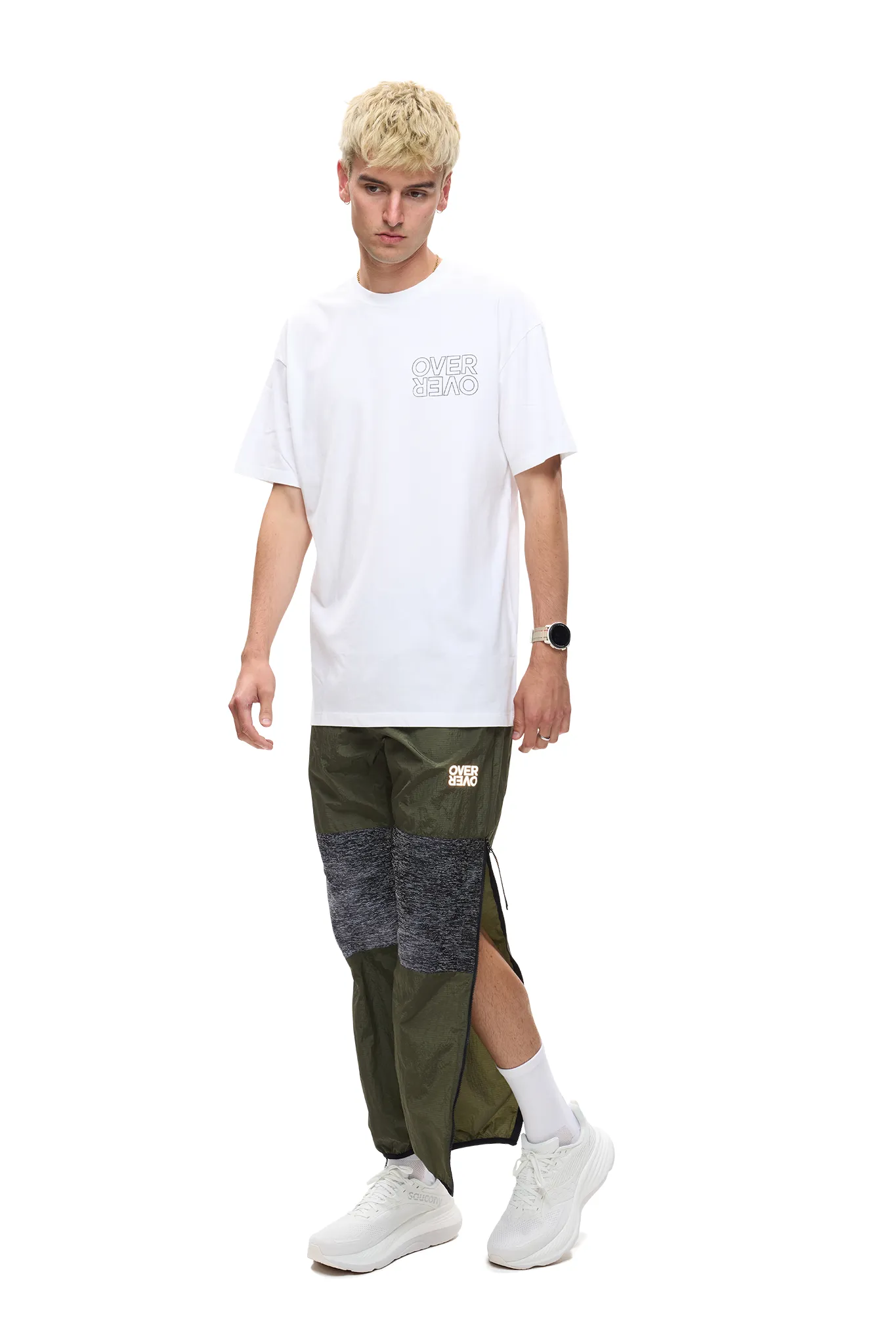 POP OVER PANT - OLIVE RIP