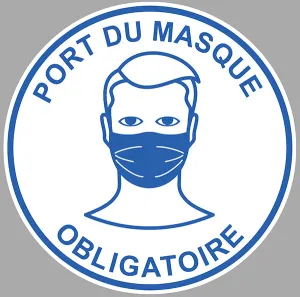 PORT DU MASQUE OBLIGATOIRE PF024