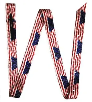 Premium Quality American Flag Latigo