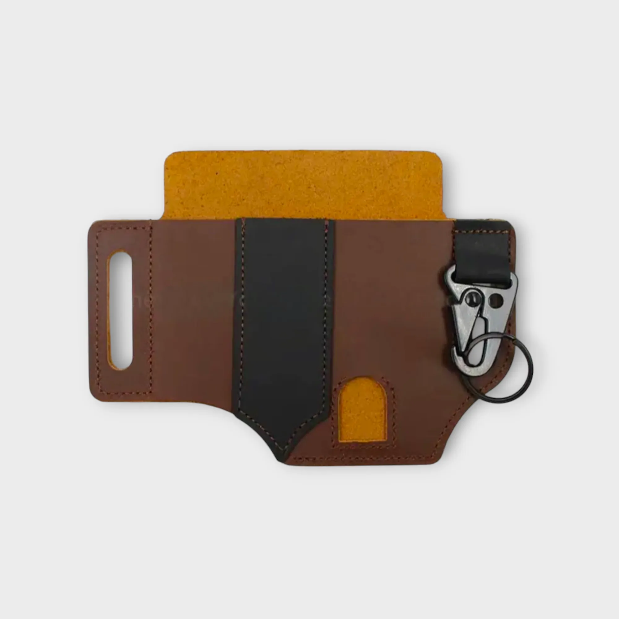 PrepPro Leather EDC Belt Sheath – Everyday Essentials, One Holster