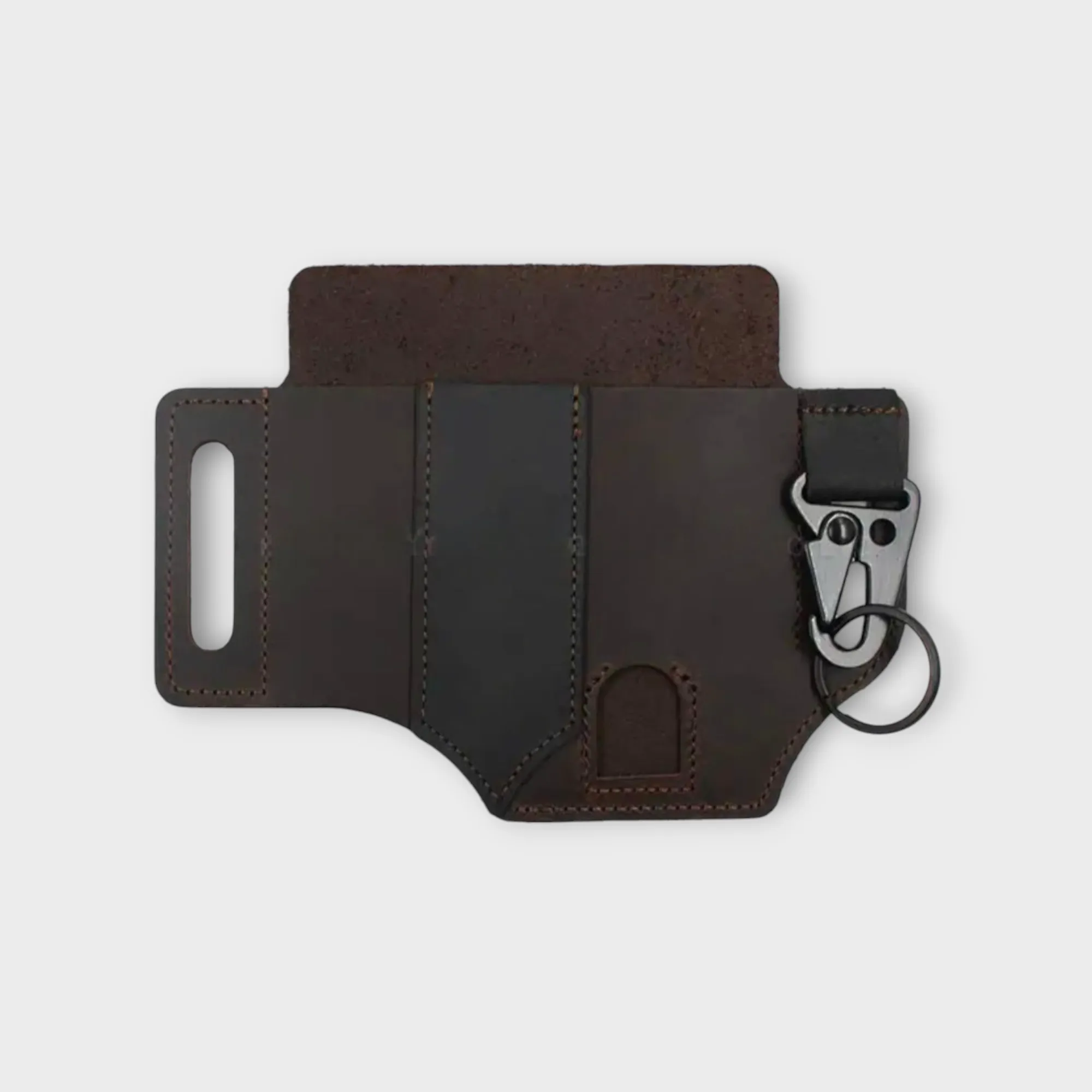 PrepPro Leather EDC Belt Sheath – Everyday Essentials, One Holster
