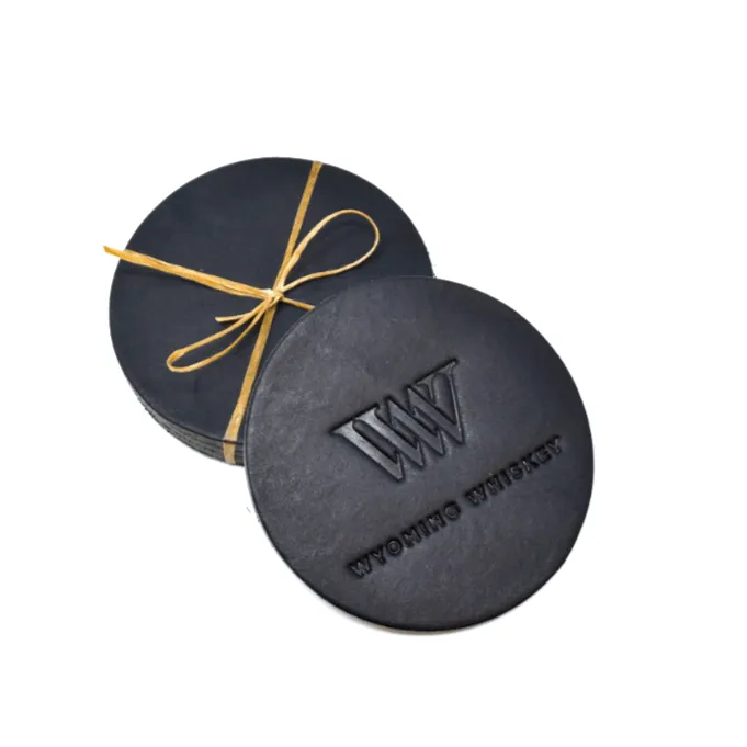 Private Label Leather Coaster Sets