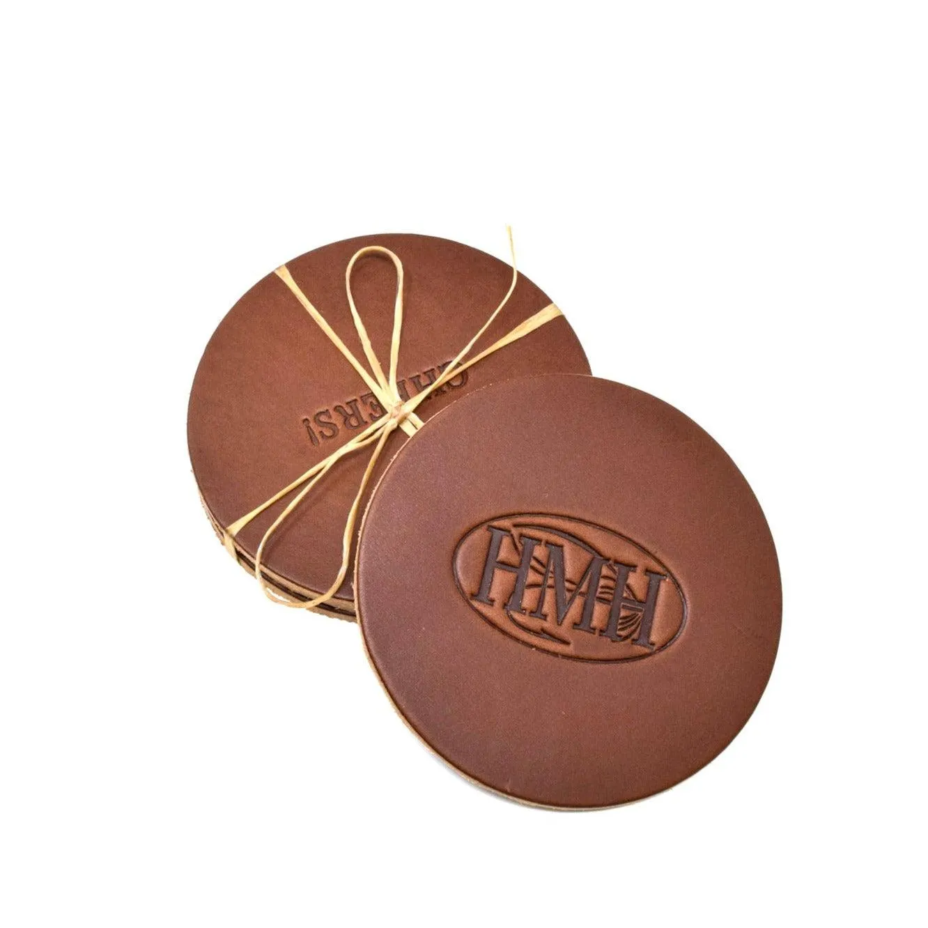Private Label Leather Coaster Sets