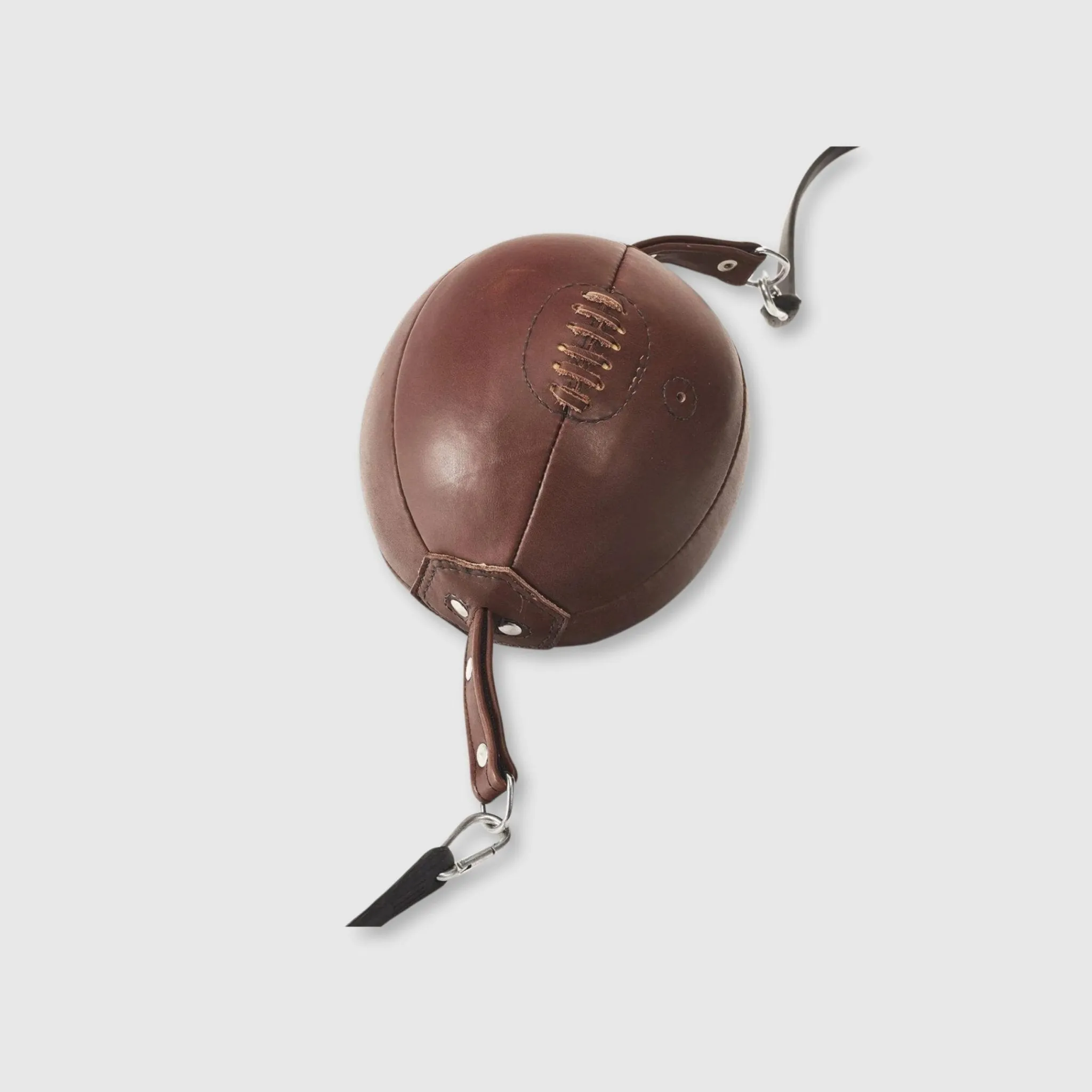 PRO Heritage Brown Leather Boxing Speed Ball, Double End
