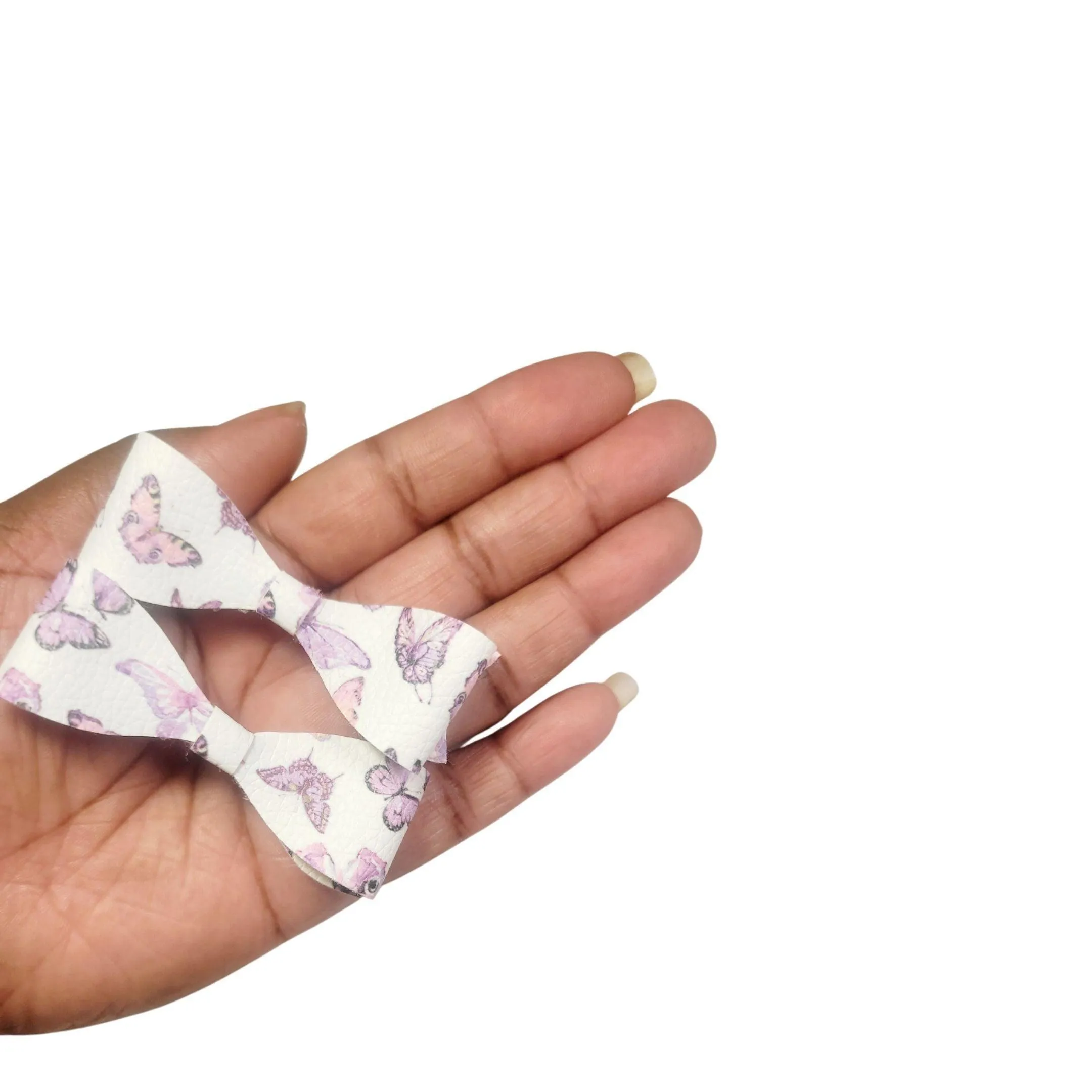 Purple Butterfly Livi Hair Bows