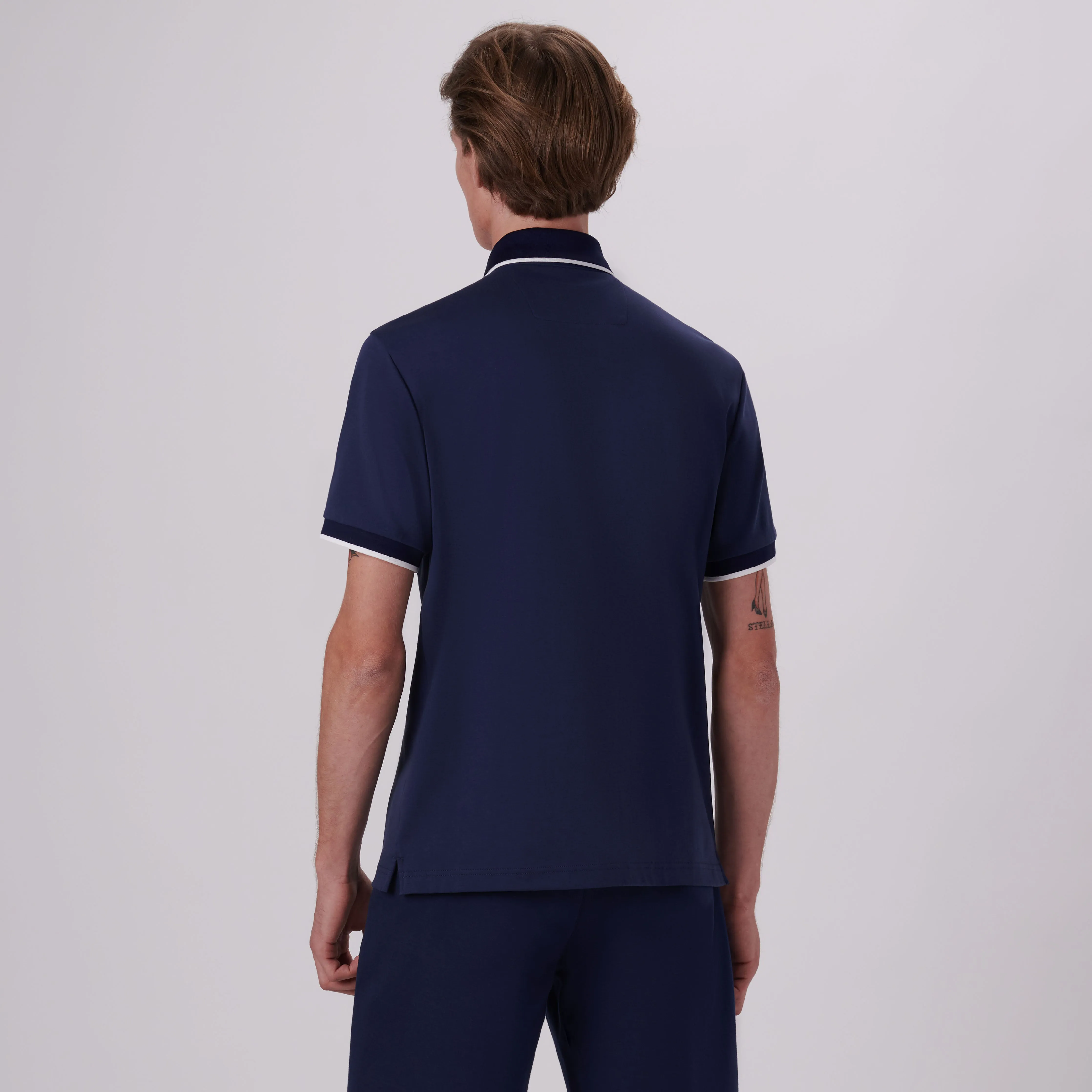 Quarter Zip Polo Shirt