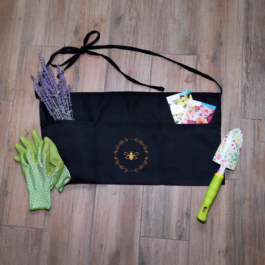 Queen Bee Gardener Apron