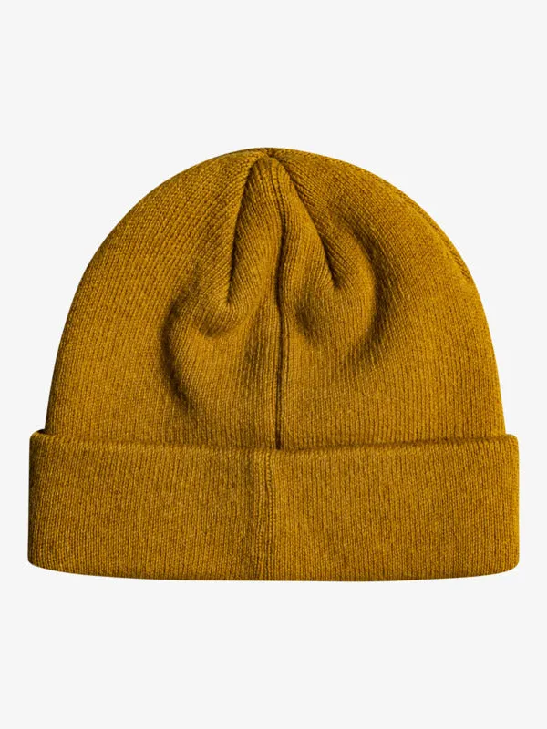 Quiksilver Mens Routine Beanie - Buckthorn Brown