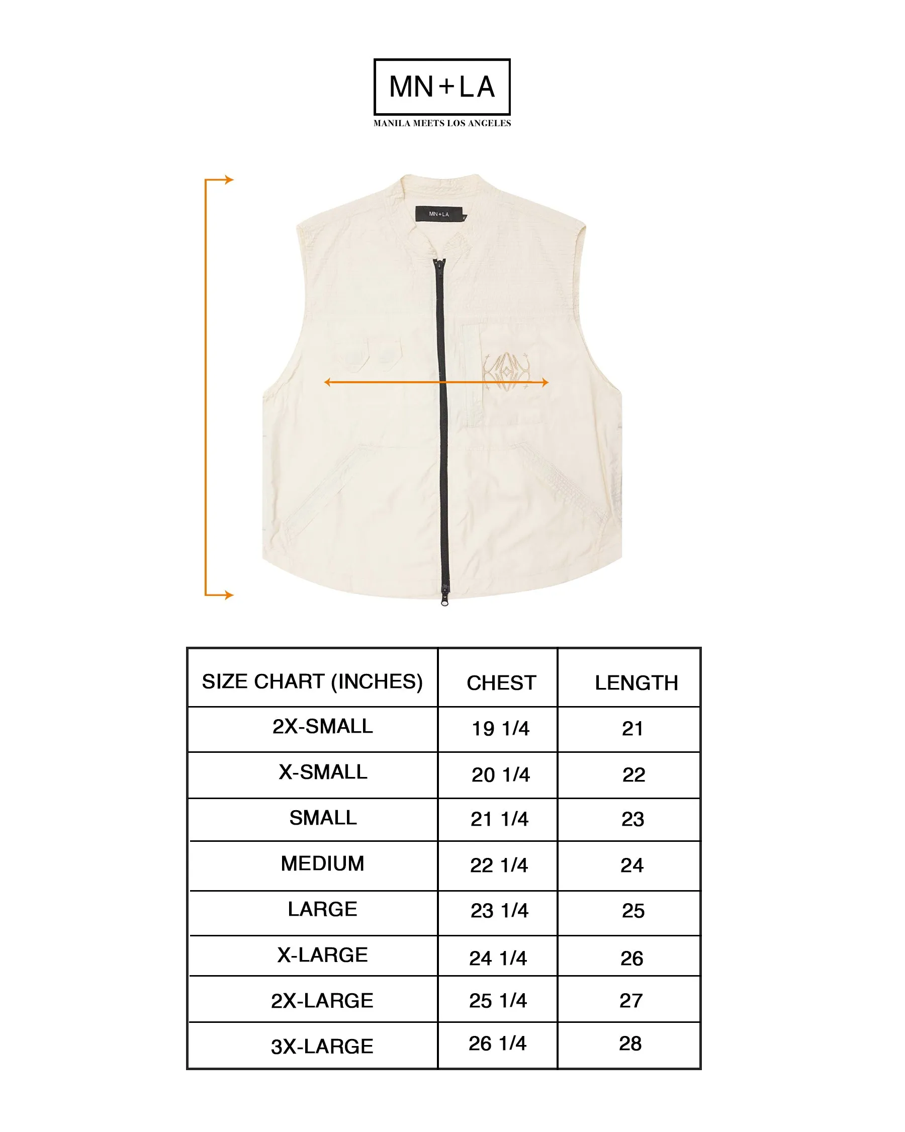 "COLLIDE" SHINOBI VEST (LITE) IN BONE