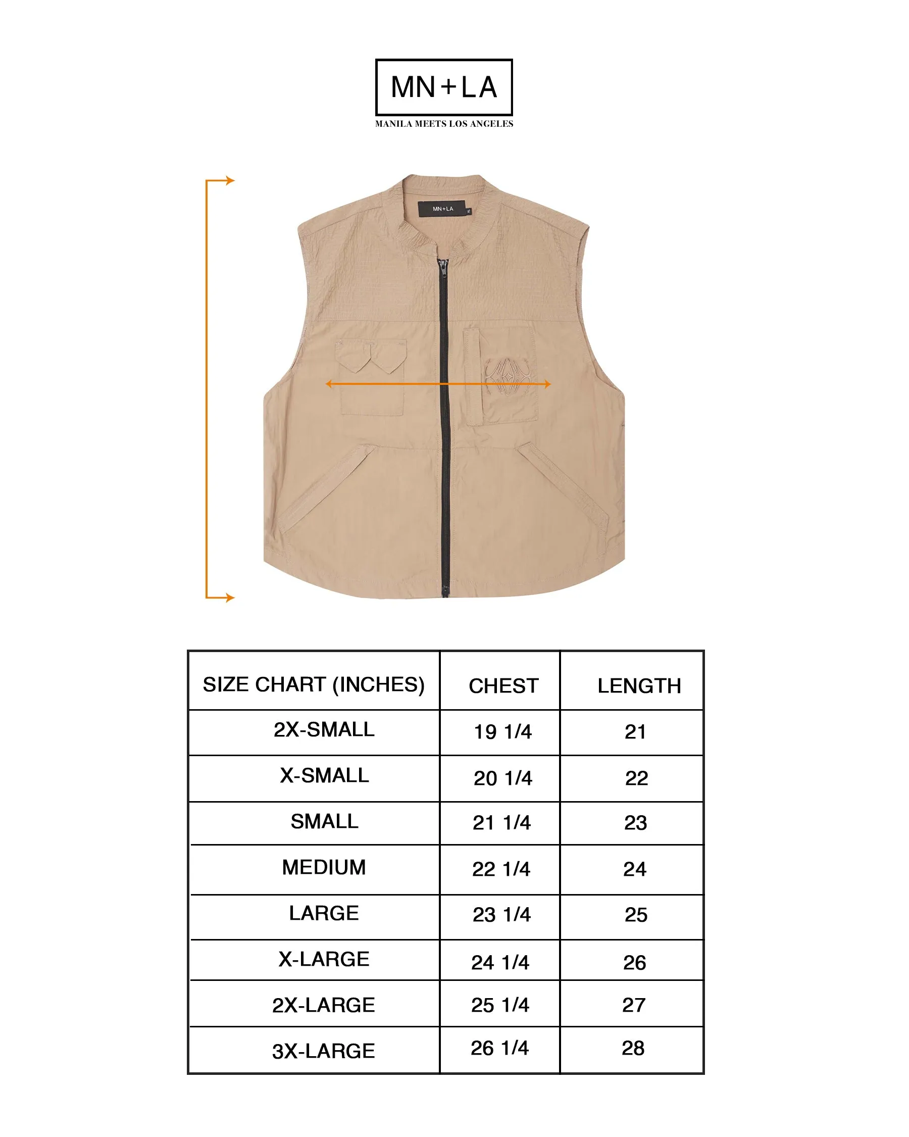 "COLLIDE" SHINOBI VEST (LITE) IN DUNE