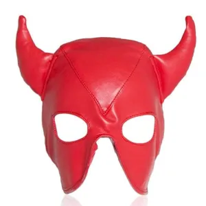 "Minotaurs" - Devil Mask Half Hood Harness ST8