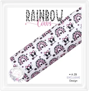⋅ Rainbow Cows ⋅ Exclusive Premium Vegan Faux Leather