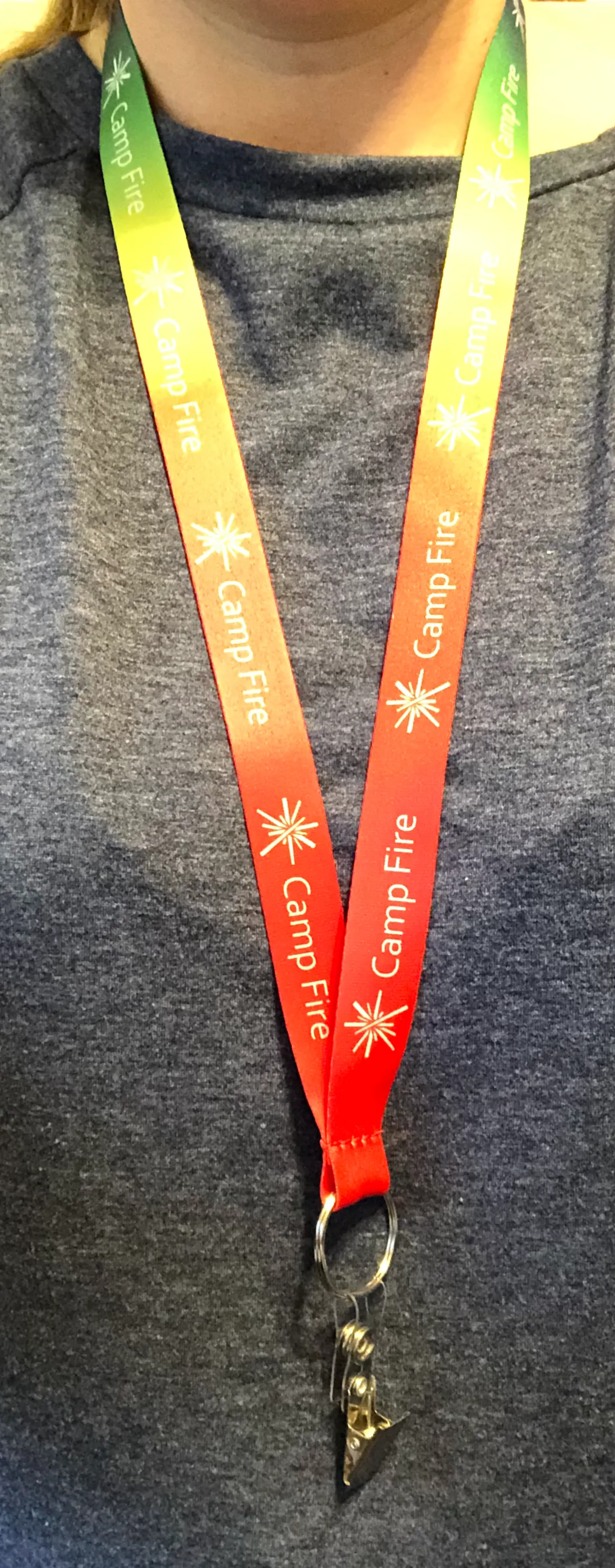 Rainbow Lanyard