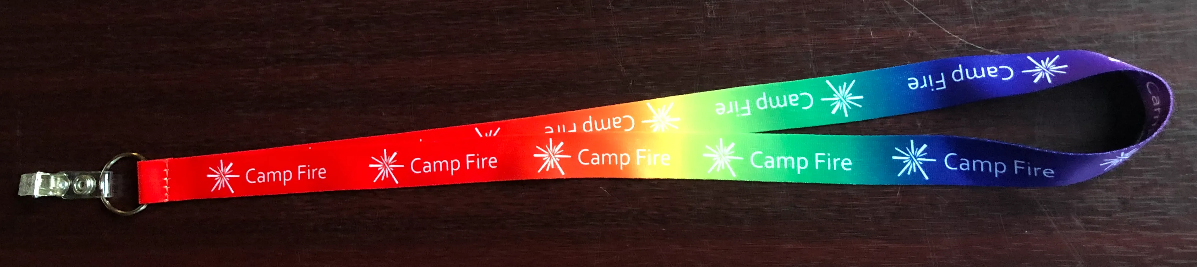 Rainbow Lanyard