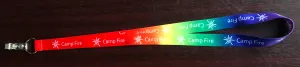 Rainbow Lanyard