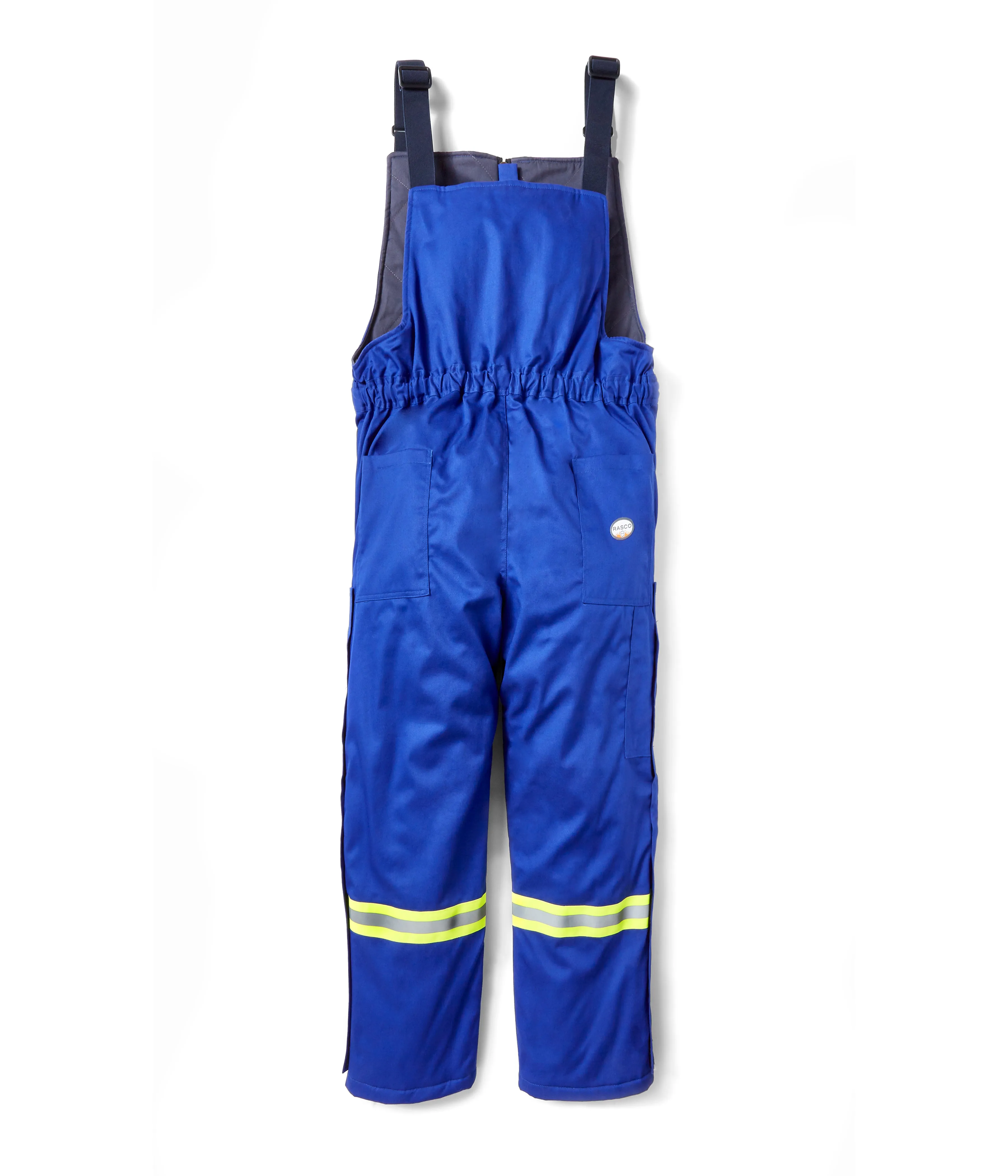 Rasco FR 9oz. Westex UltraSoft Insulated Bib Overall with Reflective Trim - Style FR2706