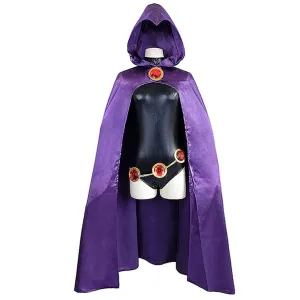 Raven Halloween Costume Teen Titans Suit Cosplay Costume