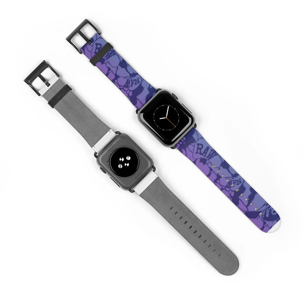 Raw Sushi "BLUE CAMO" Apple Watch Band