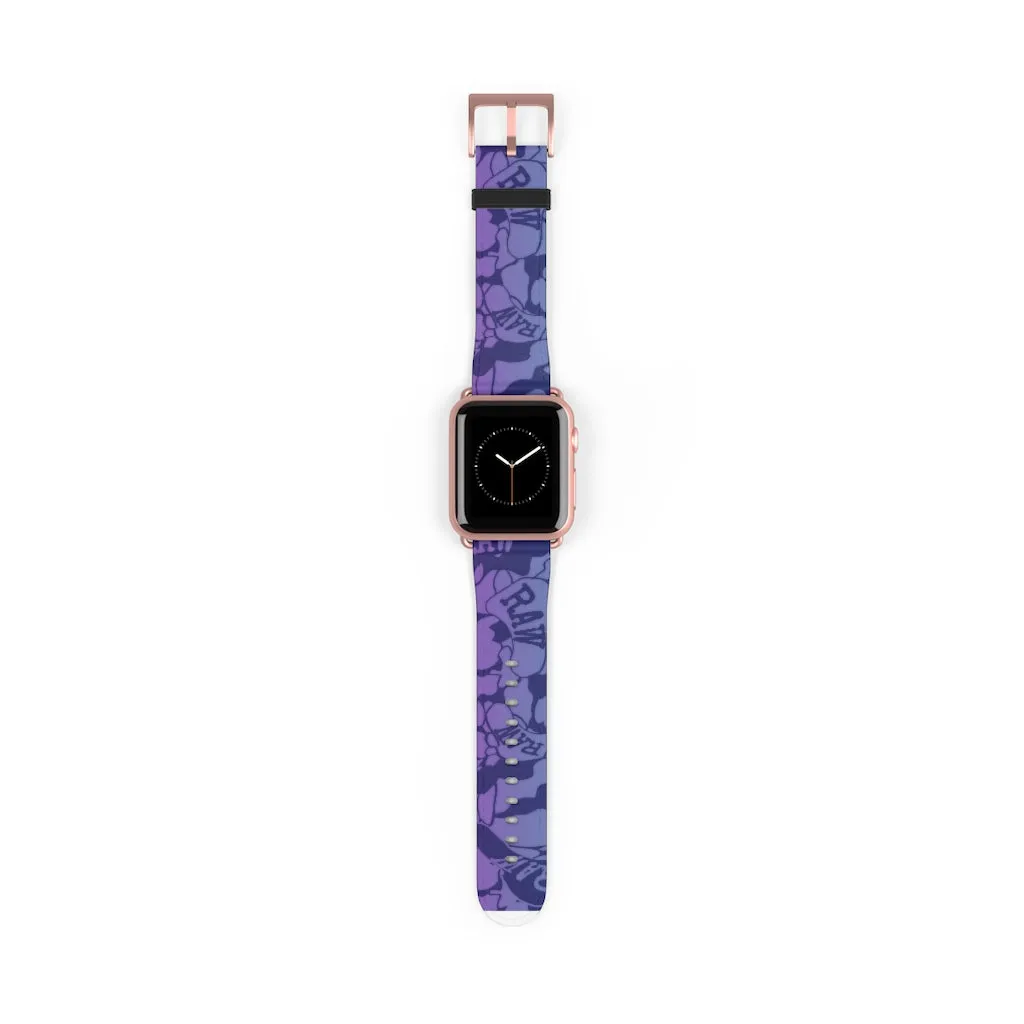 Raw Sushi "BLUE CAMO" Apple Watch Band