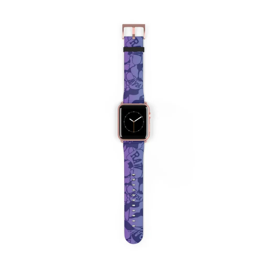 Raw Sushi "BLUE CAMO" Apple Watch Band
