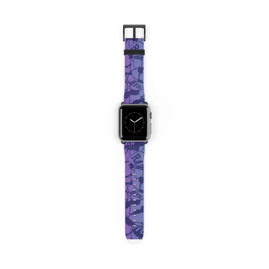 Raw Sushi "BLUE CAMO" Apple Watch Band