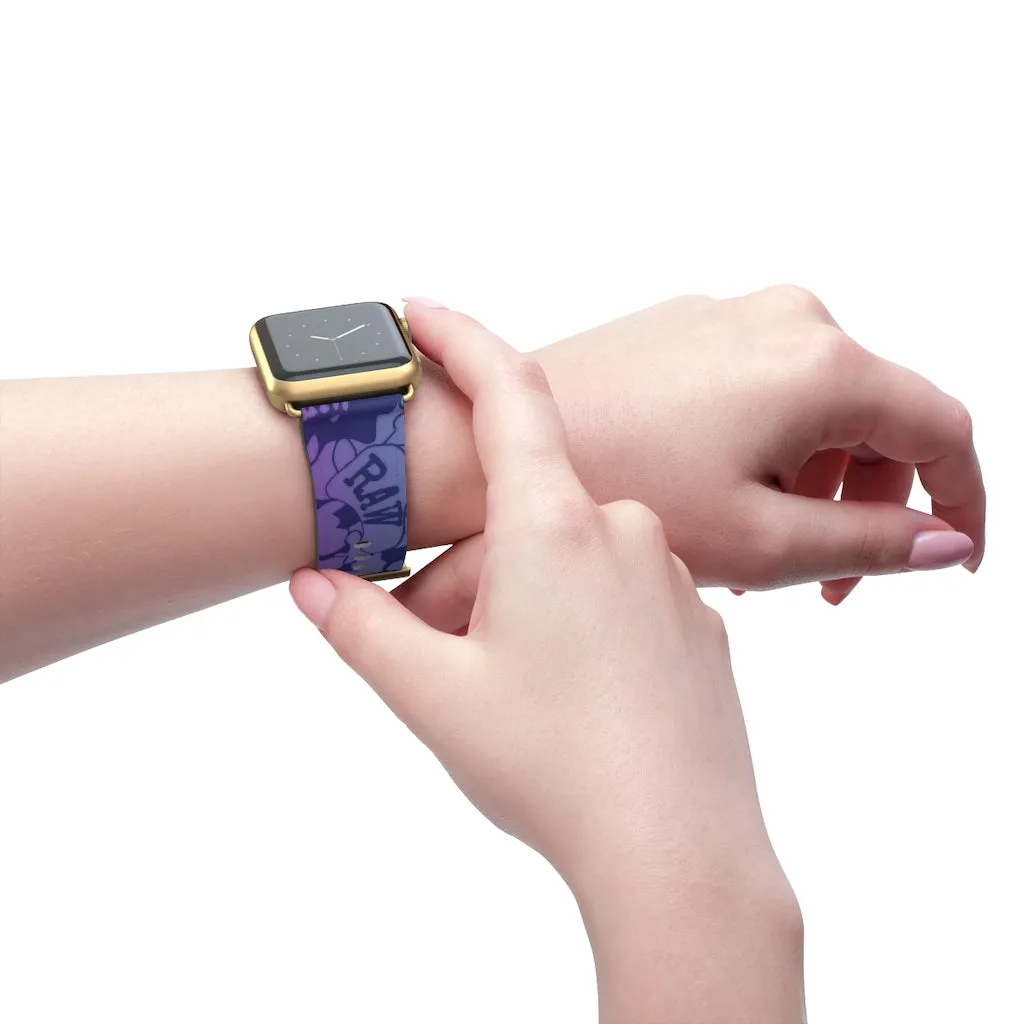 Raw Sushi "BLUE CAMO" Apple Watch Band