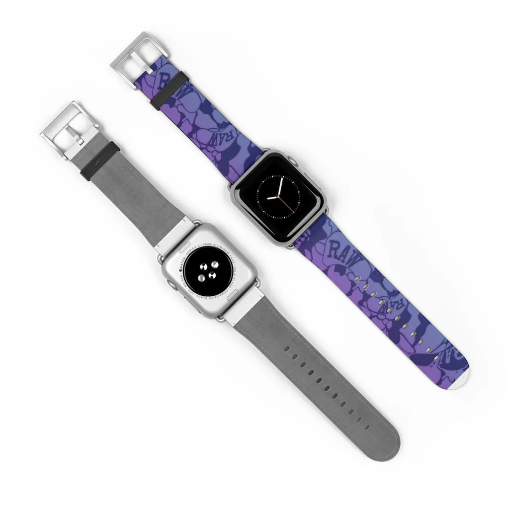 Raw Sushi "BLUE CAMO" Apple Watch Band