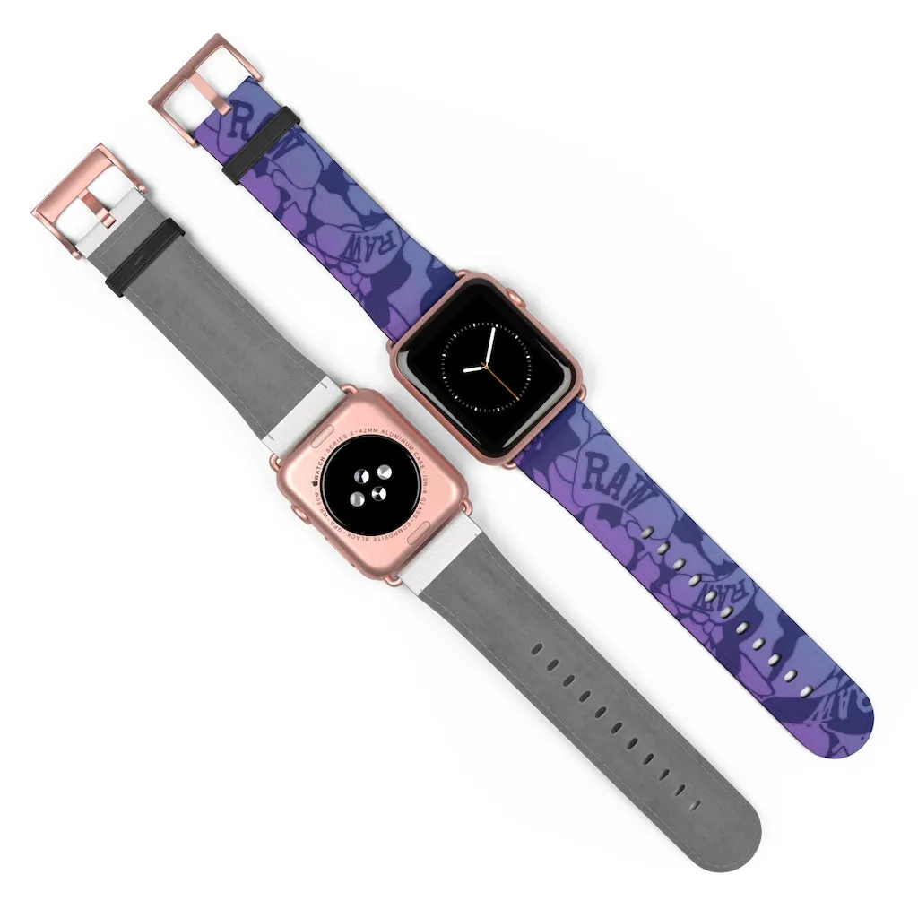 Raw Sushi "BLUE CAMO" Apple Watch Band