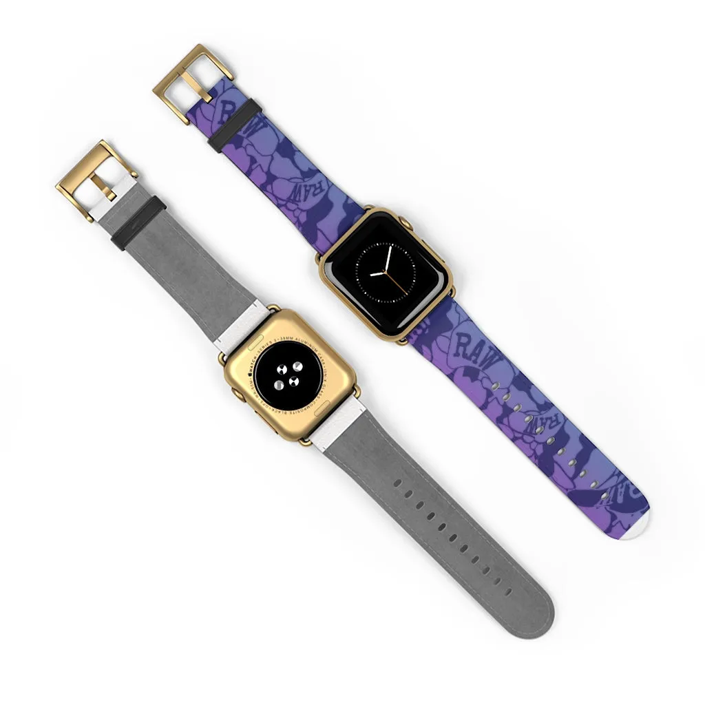 Raw Sushi "BLUE CAMO" Apple Watch Band