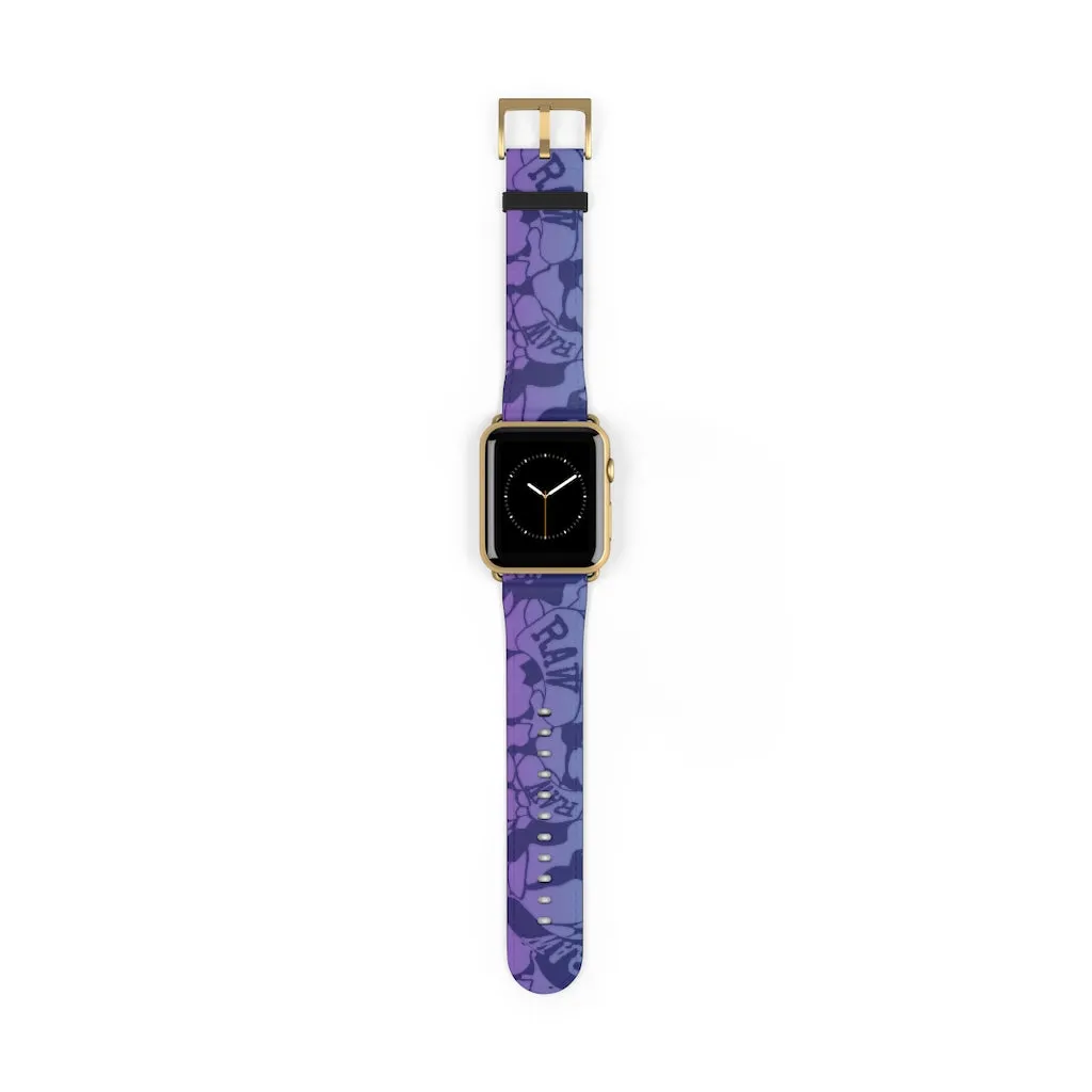 Raw Sushi "BLUE CAMO" Apple Watch Band