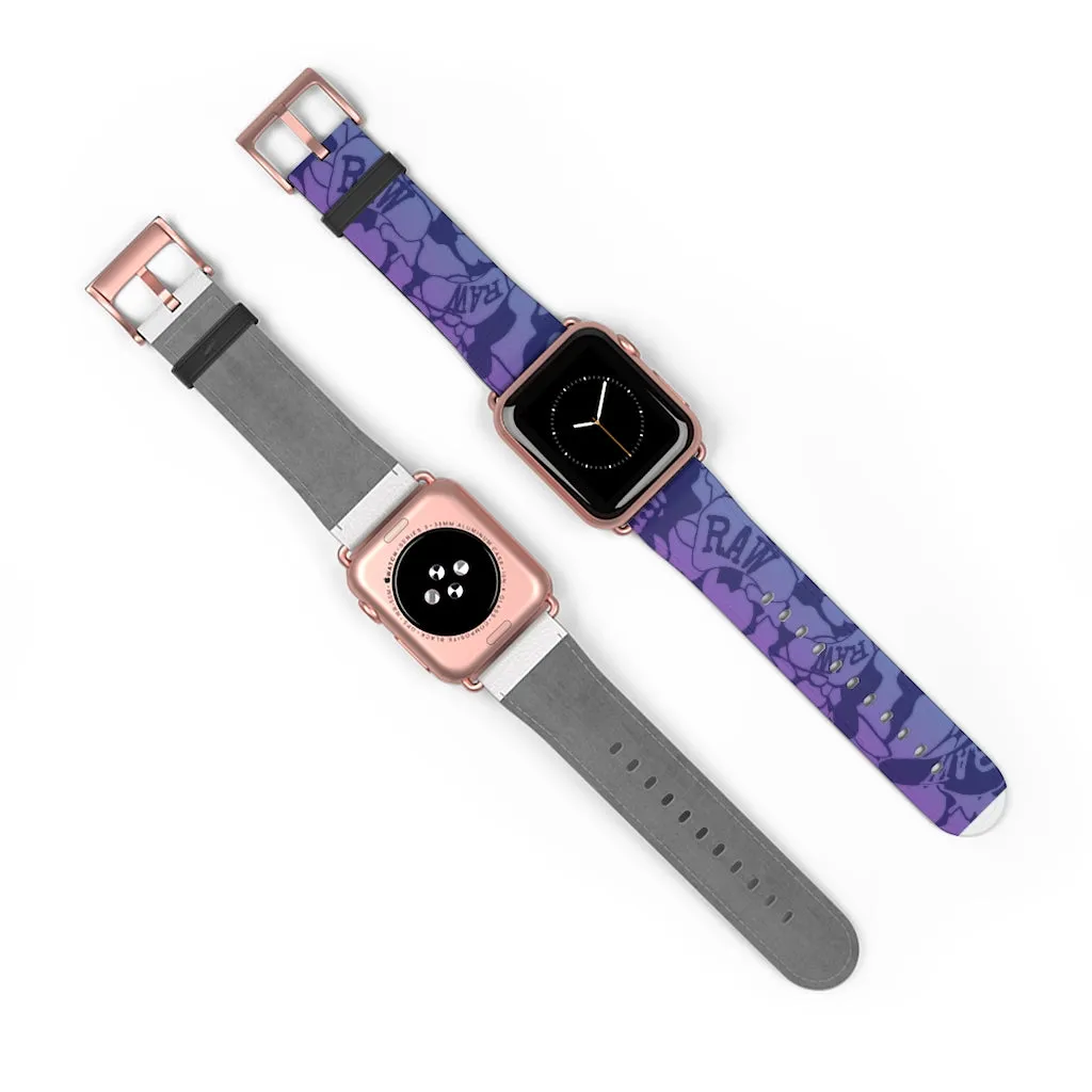 Raw Sushi "BLUE CAMO" Apple Watch Band