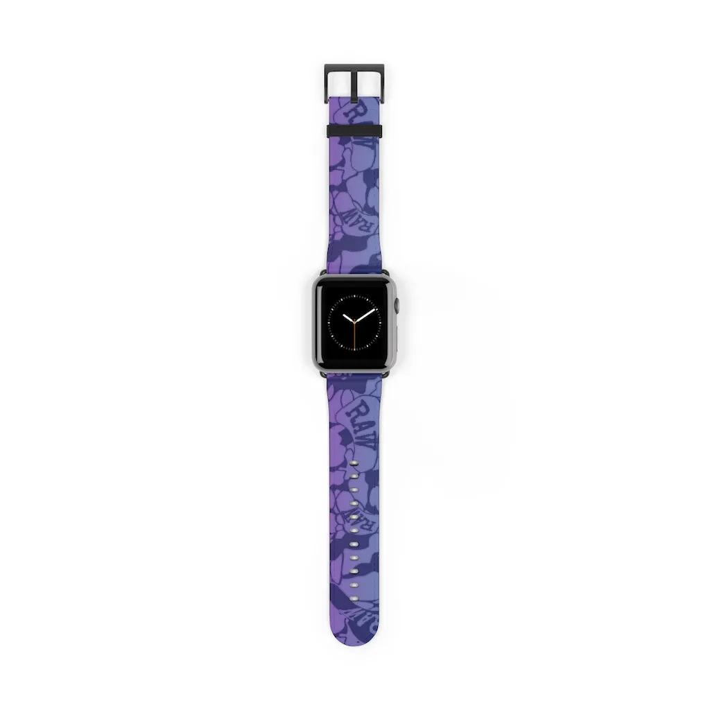 Raw Sushi "BLUE CAMO" Apple Watch Band