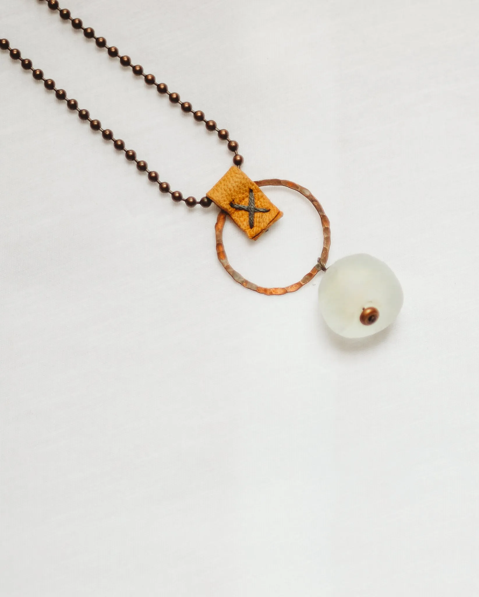Recycled Glass Necklace