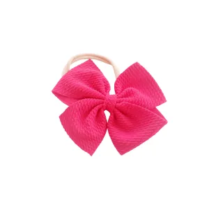 Red Pinwheel Headband
