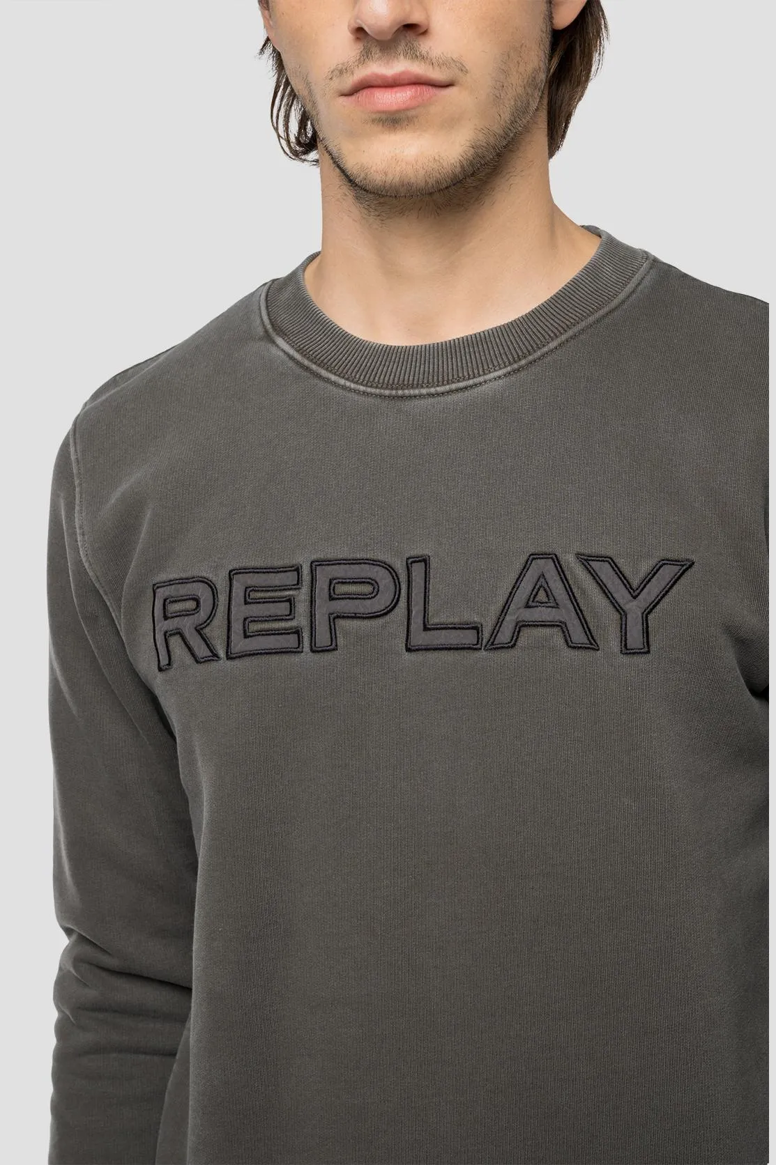 Replay M6063 Sweatshirt Greenblack